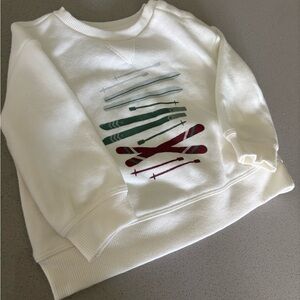 Little co. Holiday baby sweatshirt